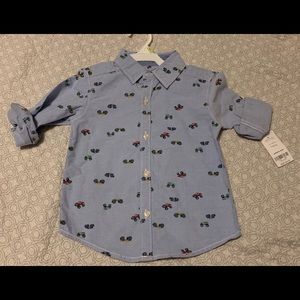 Carter’s Button Down Shirt NWT 3T
